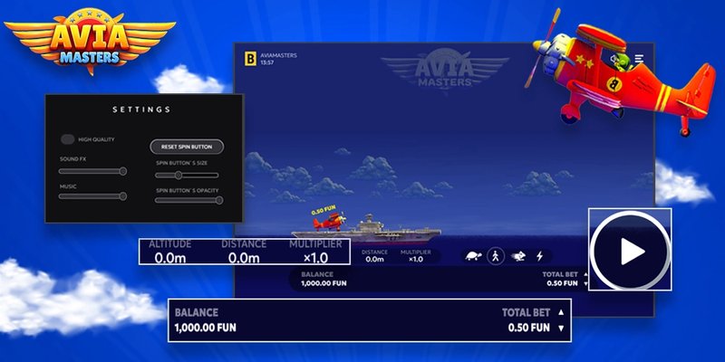 Avia Masters Game Takes to the Skies in the UK